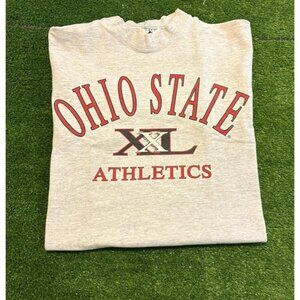Vintage Ohio State Buckeyes shirt mens large gray galt sand thick heavyweight 30